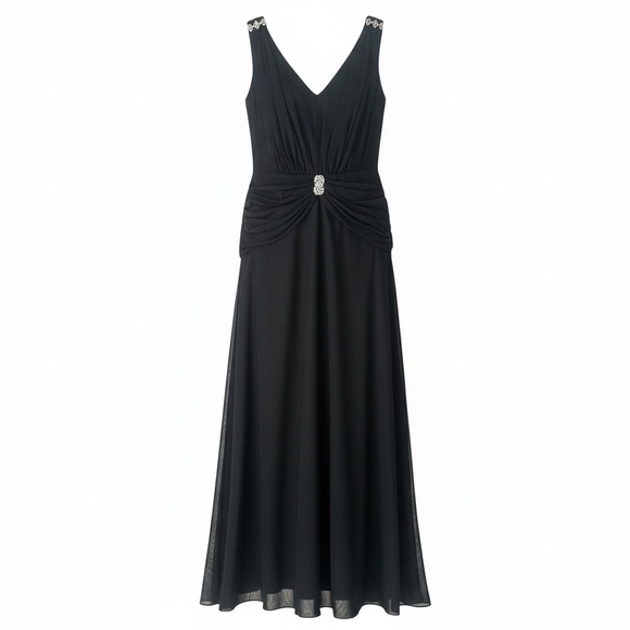 Cachet Dresses & Skirts - Cachet Floor Length Gown Black Size 14